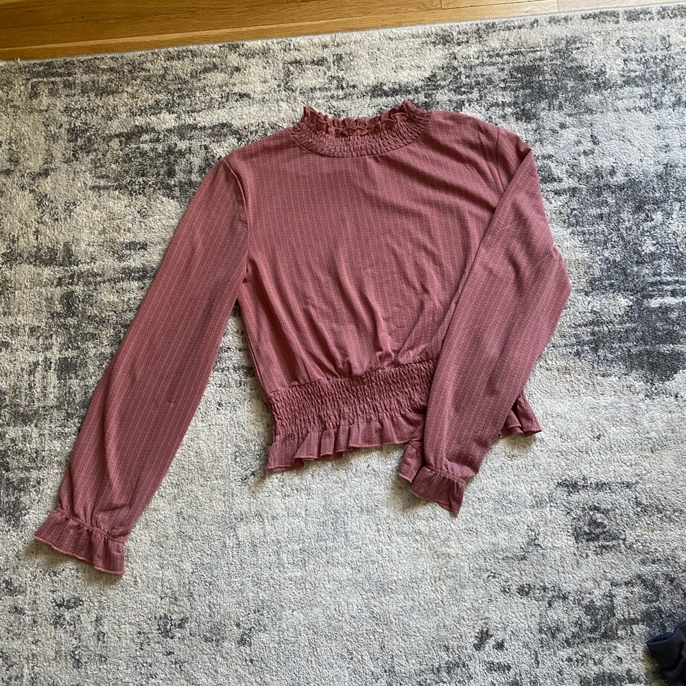 Pink Sheer Blouse